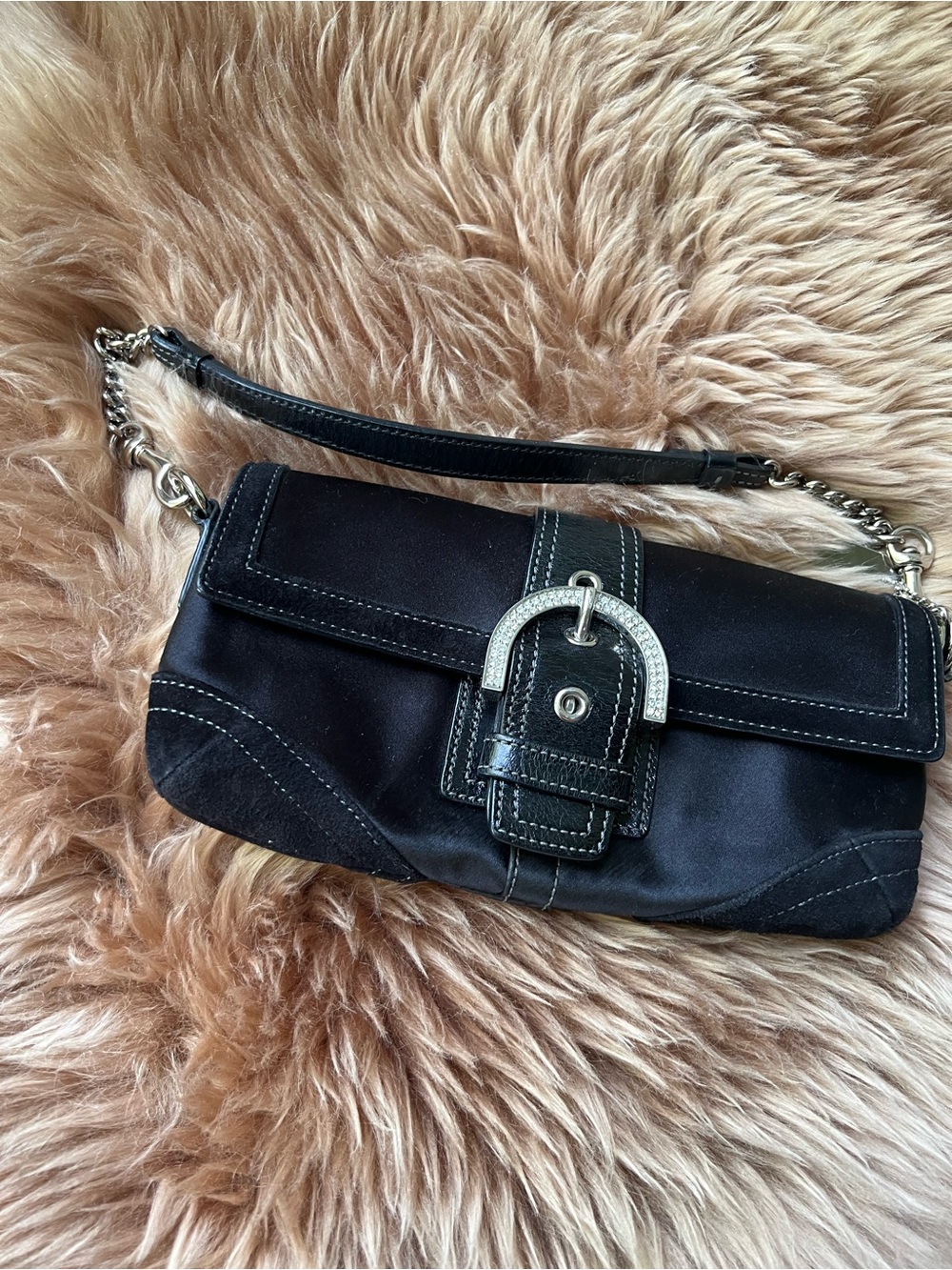Coach Satin Evening Purse
